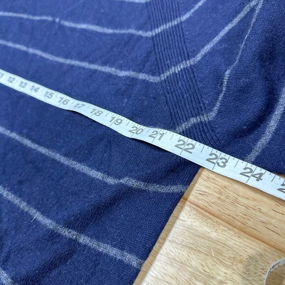 Rails NWT Watkins Navy Charcoal Striped Wool Blend Long Sleeve Sweater Size XL - Picture 11 of 12
